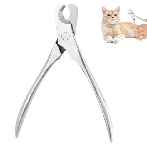 Qpets Cat Nail Cutter Dog Nail Clipper, 5 Inches Pet Nail Clipper for Dogs Cats Labor Saving Spring Loaded Stainless Steel Dog Nail Clipper Trimmer Cats Nail Clipper Qpets Cat Nail Cutter Dog Nail Clipper, 5 Inches Pet Nail Clipper for Dogs Cats Labor Saving Spring Loaded Stainless Steel Dog Nail Clipper Trimmer Cats Nail Clipper